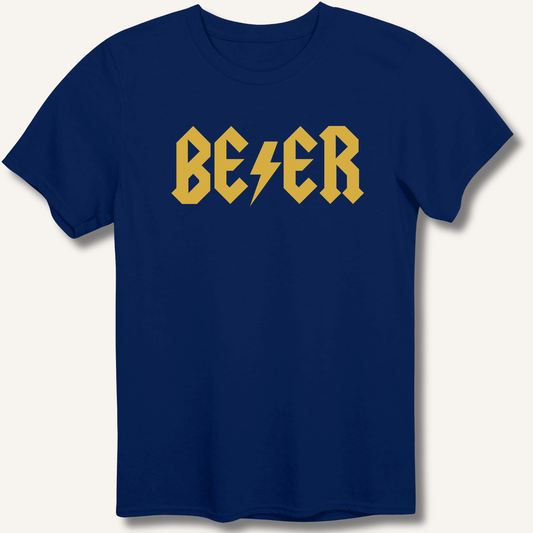 AC DC Beer T-Shirt - Sip & Shirt