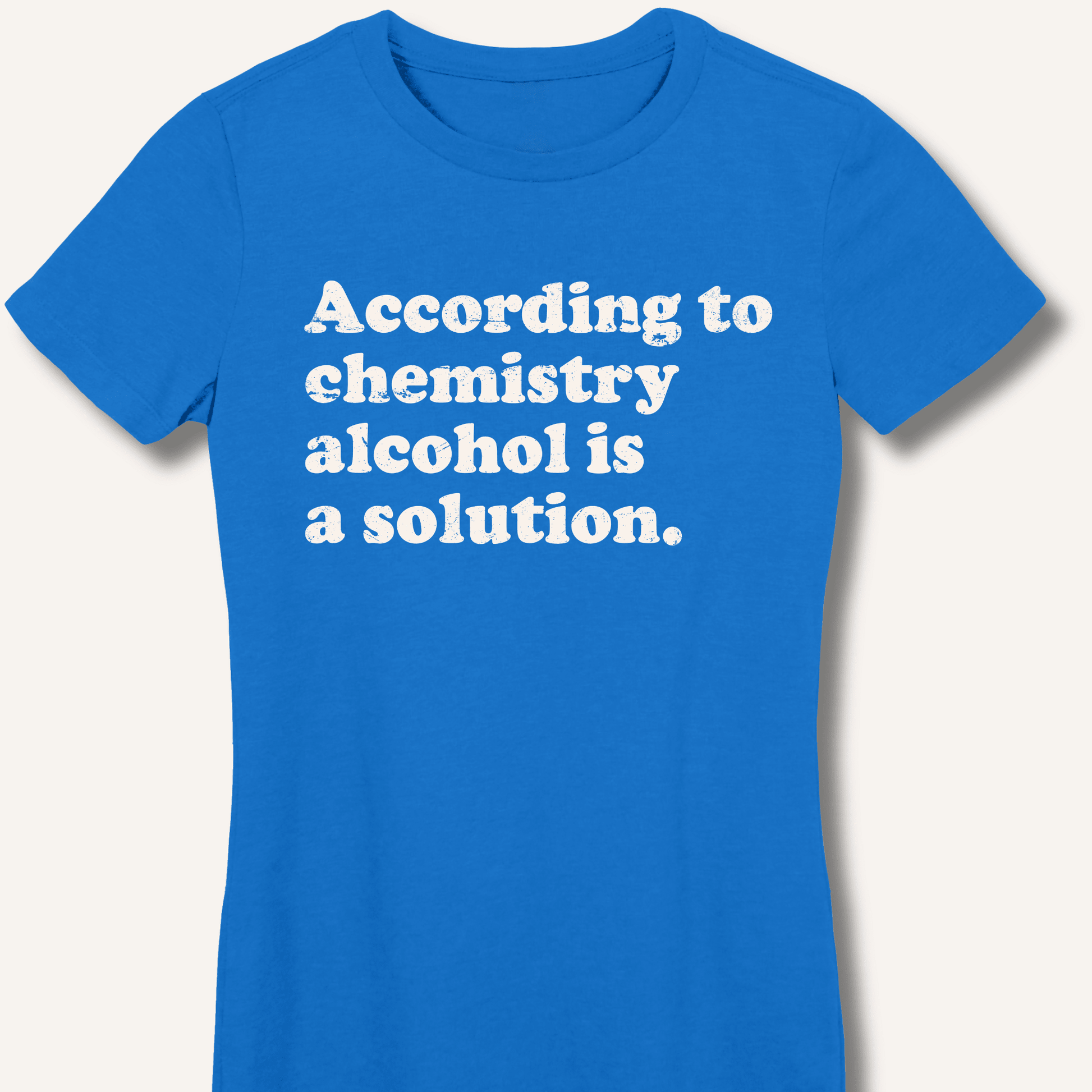 According to Chemistry Fitted T-Shirt - Sip & Shirt