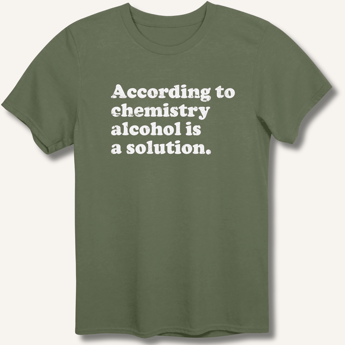 According to Chemistry T-Shirt - Sip & Shirt