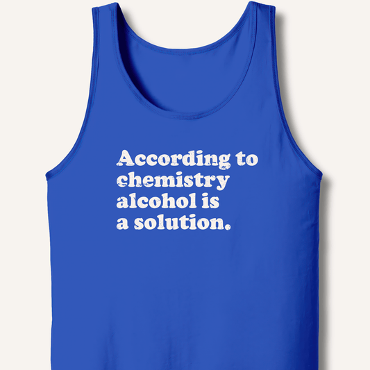 According to Chemistry Tank - Sip & Shirt