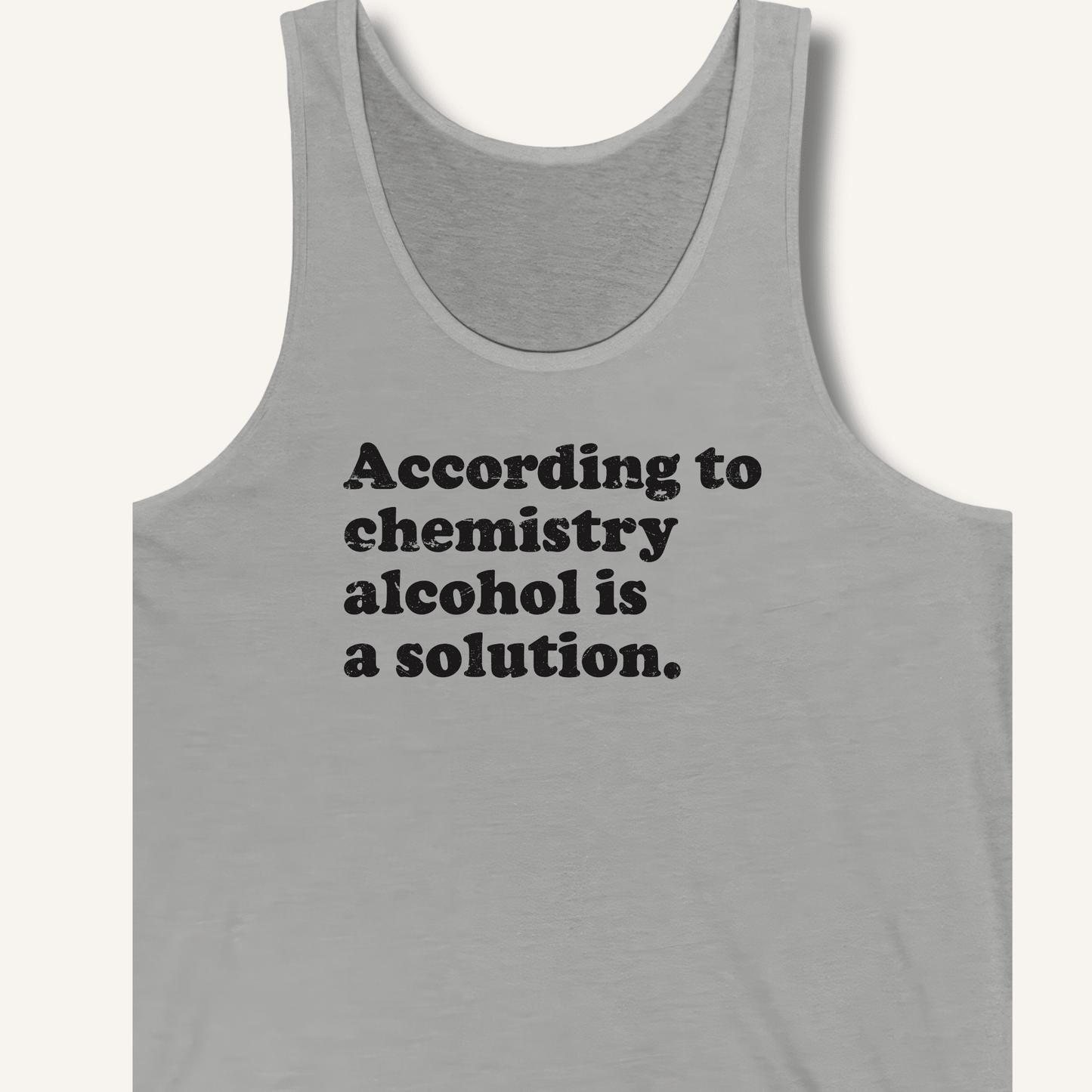 According to Chemistry Tank - Sip & Shirt