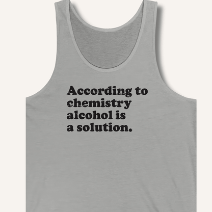 According to Chemistry Tank - Sip & Shirt