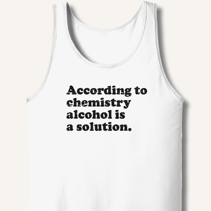 According to Chemistry Tank - Sip & Shirt