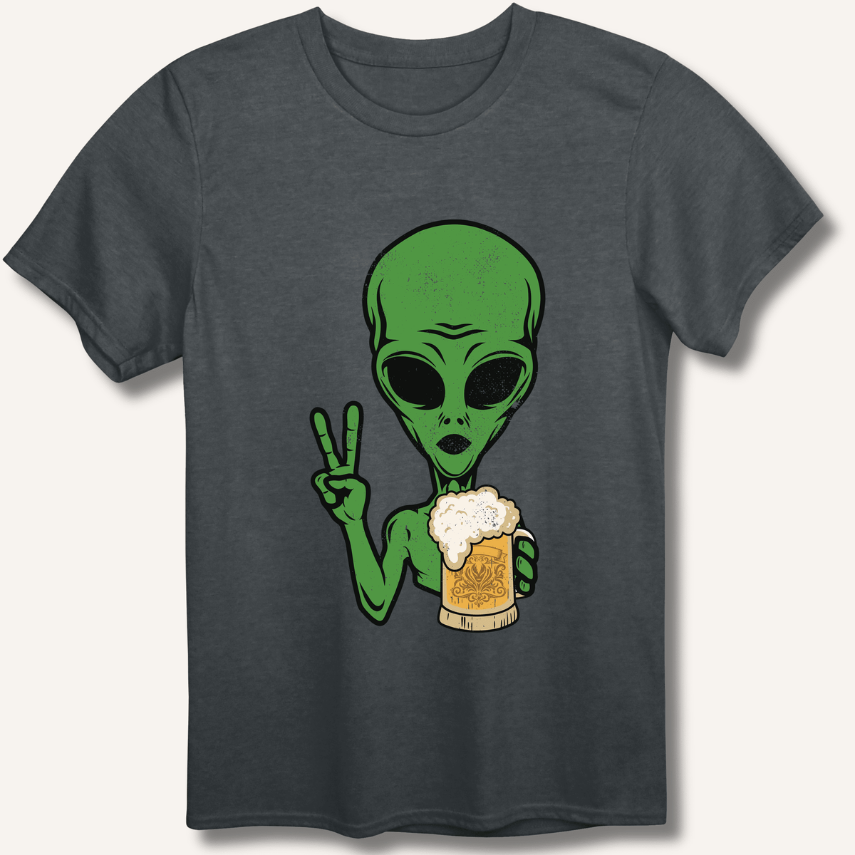 Alien Peace Beer Shirt T-Shirt - Sip & Shirt