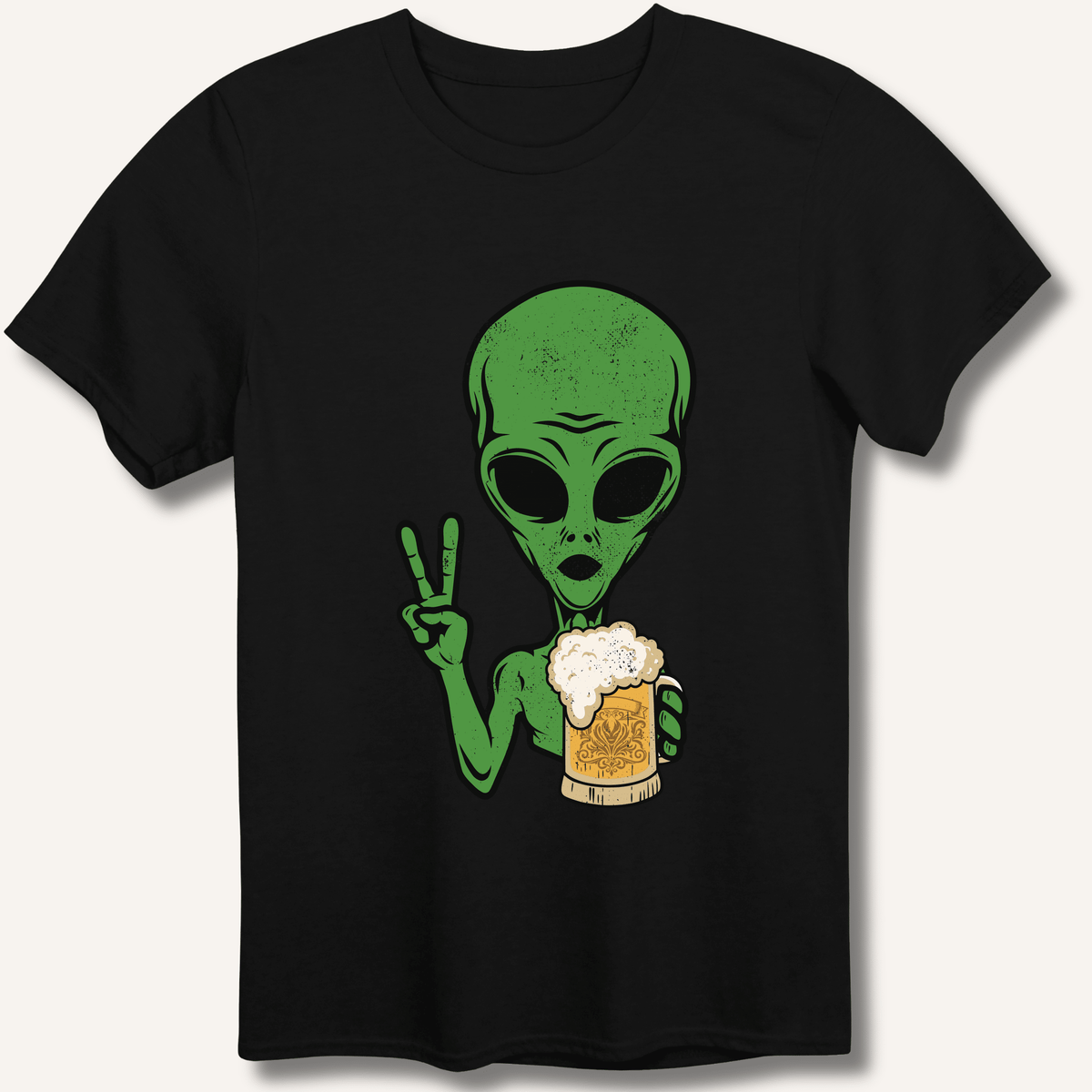 Alien Peace Beer Shirt T-Shirt - Sip & Shirt