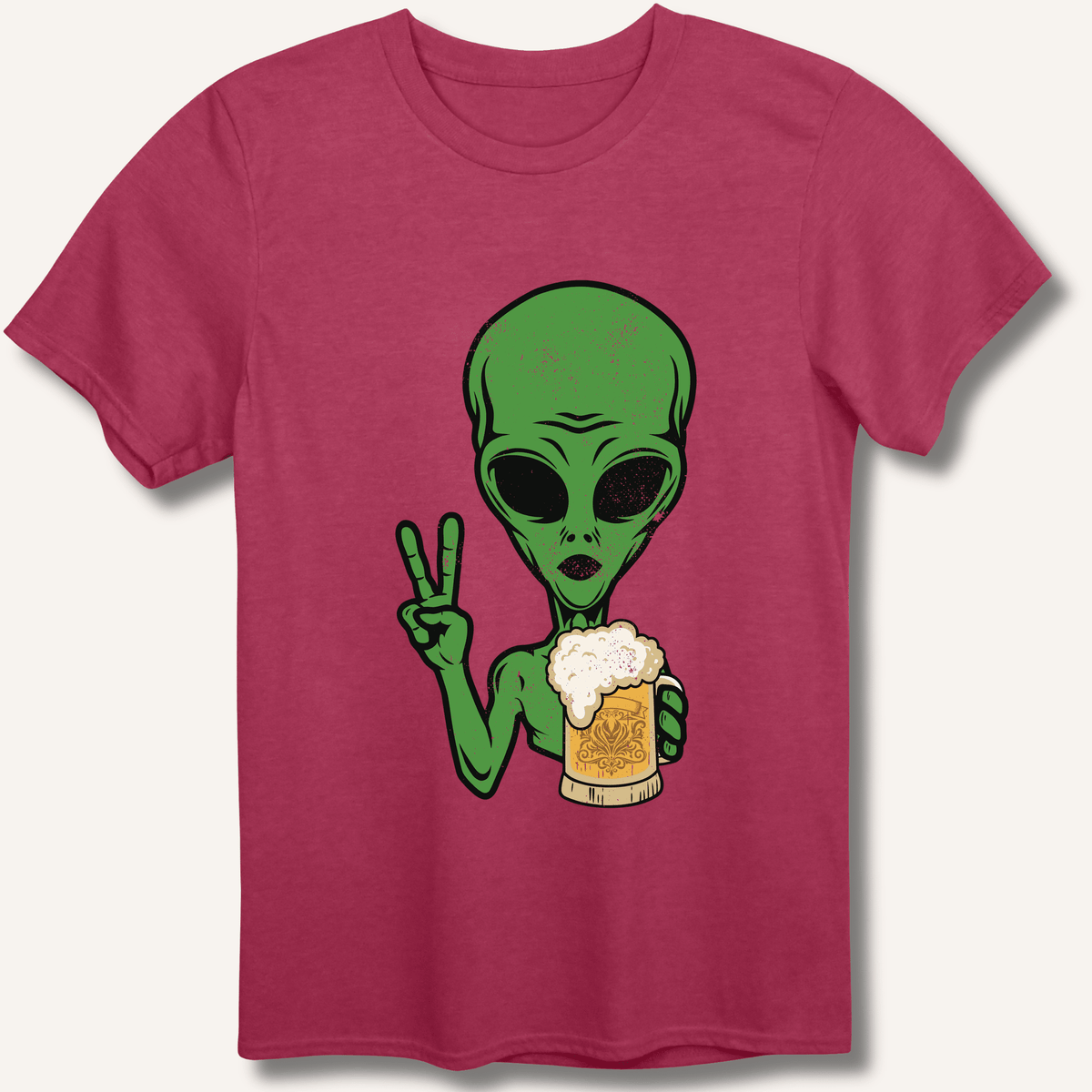 Alien Peace Beer Shirt T-Shirt - Sip & Shirt