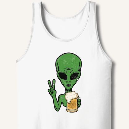 Alien Peace Beer Shirt Tank - Sip & Shirt