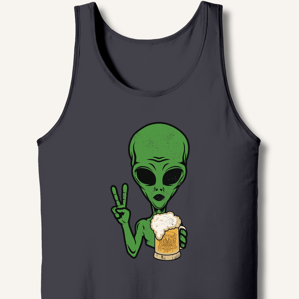 Alien Peace Beer Shirt Tank - Sip & Shirt