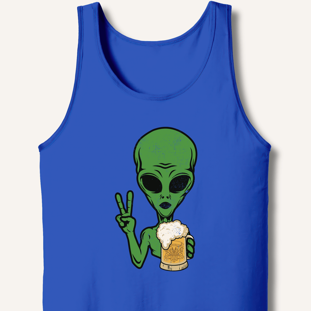 Alien Peace Beer Shirt Tank - Sip & Shirt