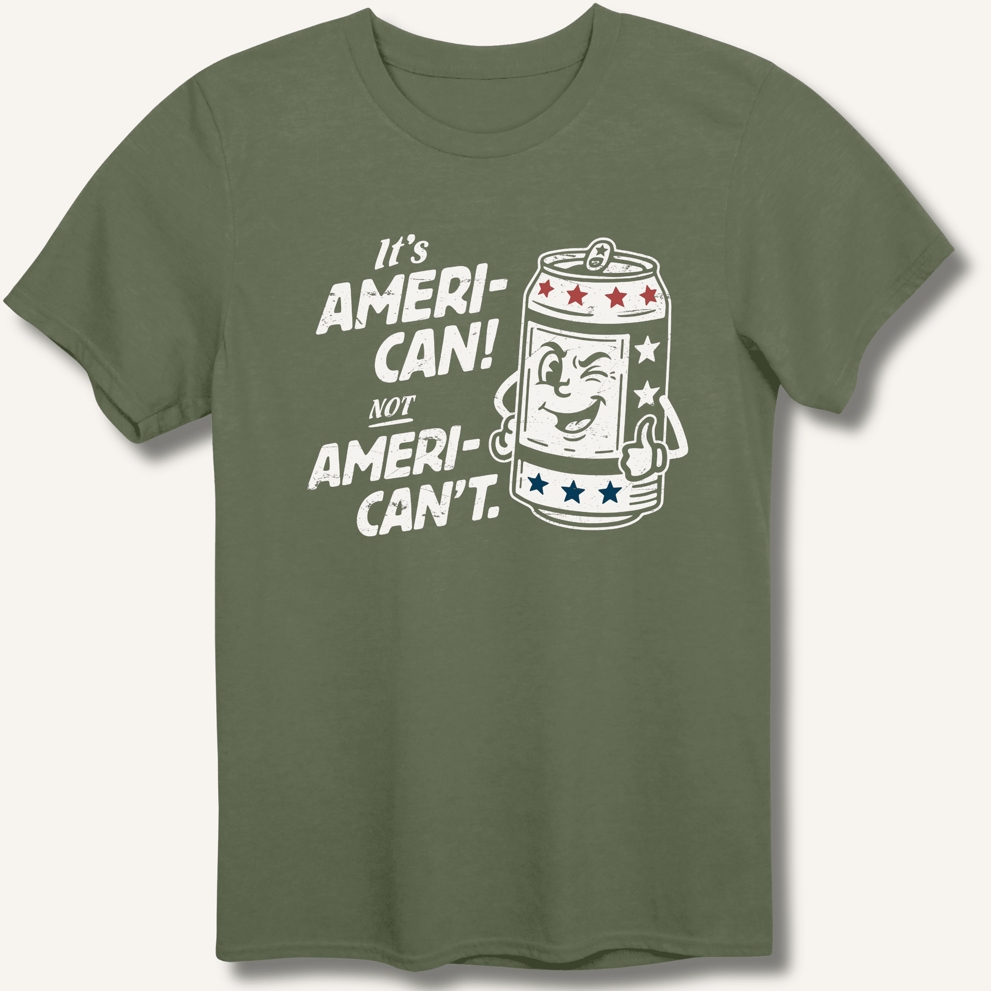 Ameri - Can Not Ameri - Can't T-Shirt - Sip & Shirt