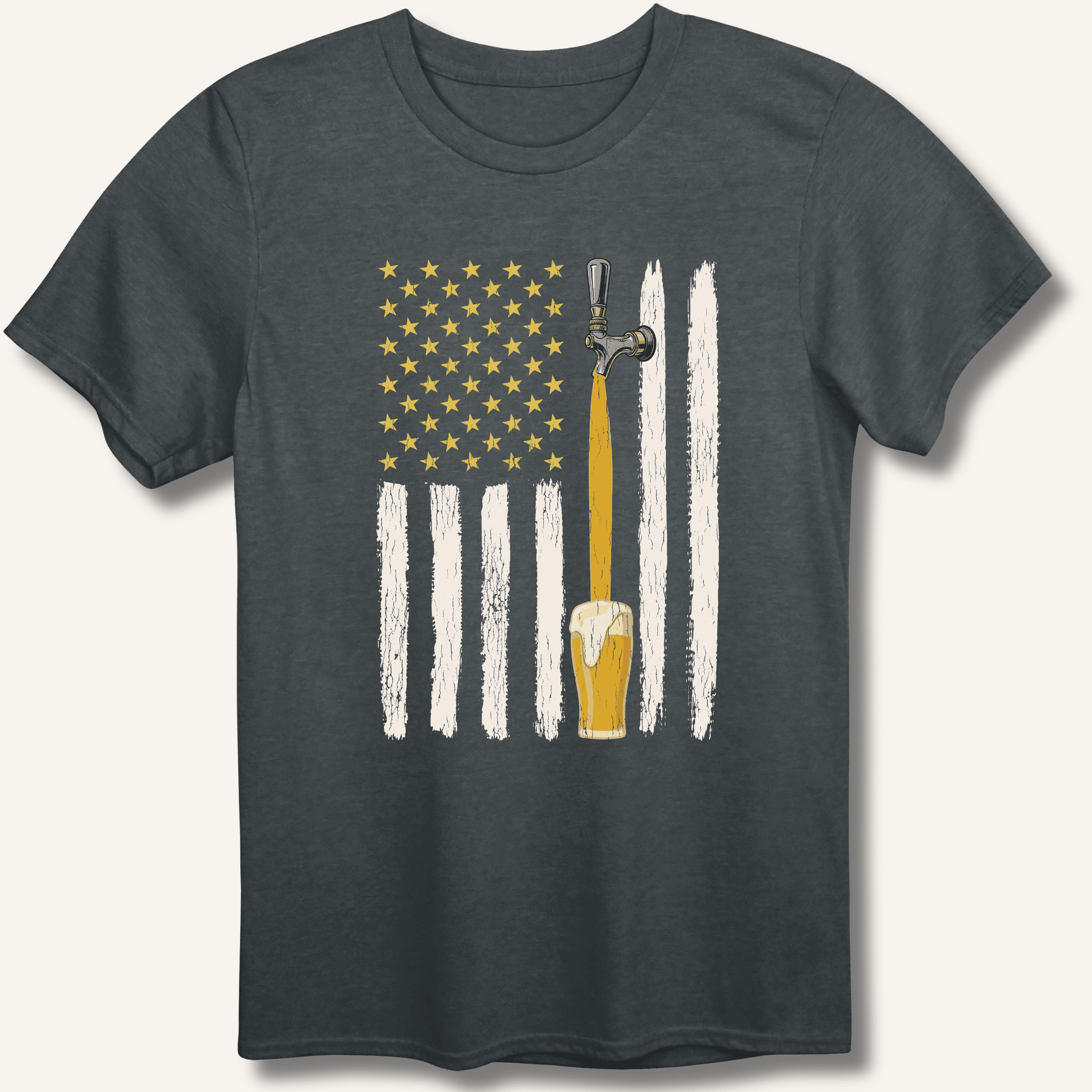American Beer Flag T-Shirt - Sip & Shirt