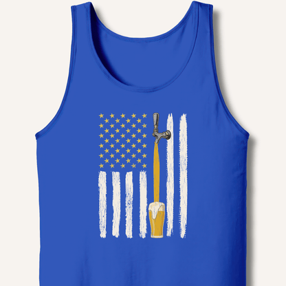 American Beer Flag Tank - Sip & Shirt