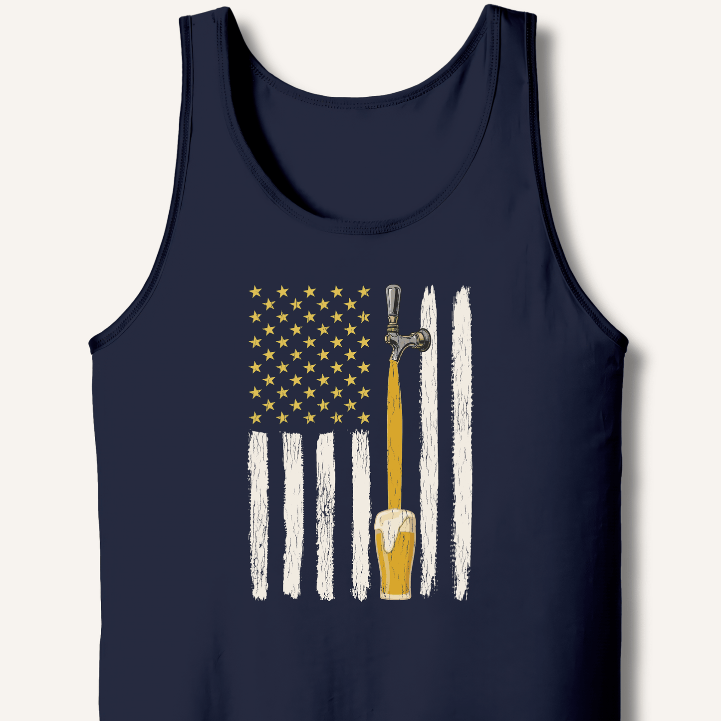 American Beer Flag Tank - Sip & Shirt