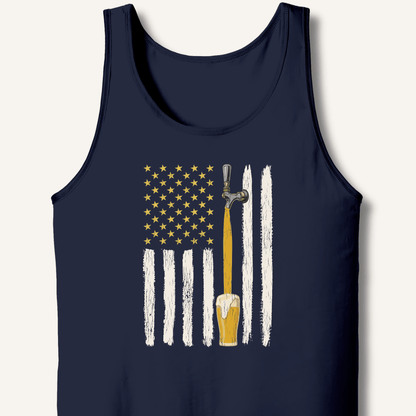 American Beer Flag Tank - Sip & Shirt