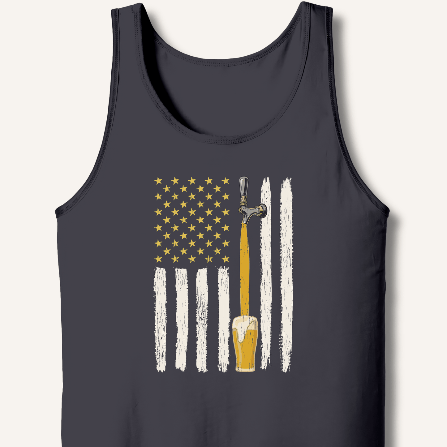 American Beer Flag Tank - Sip & Shirt