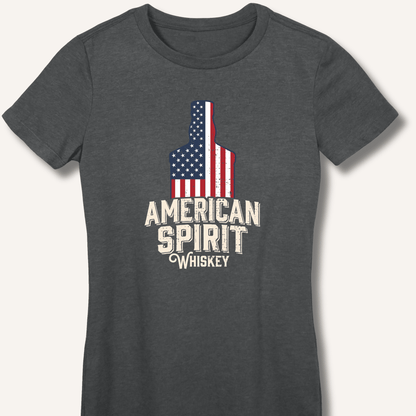 American Spirit Whiskey Fitted T-Shirt - Sip & Shirt
