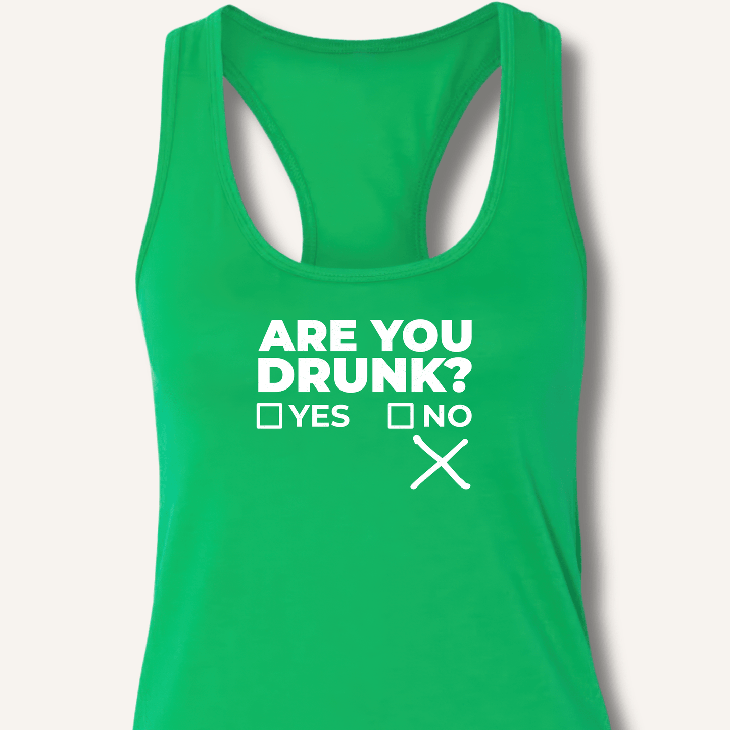 Are You Drunk? Racerback Tank - Sip & Shirt
