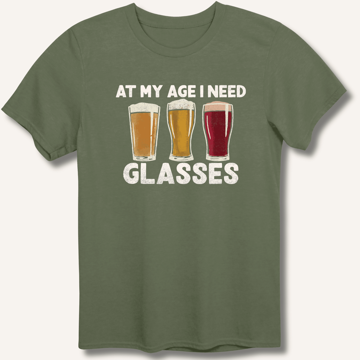 At My Age I Need Glasses T-Shirt - Sip & Shirt