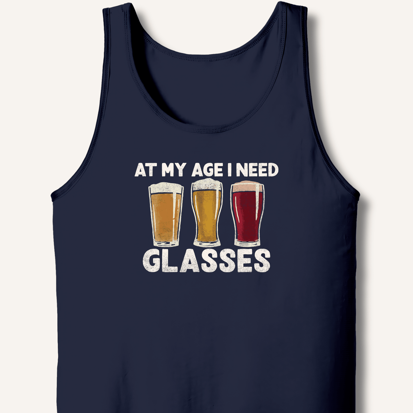 At My Age I Need Glasses Tank - Sip & Shirt