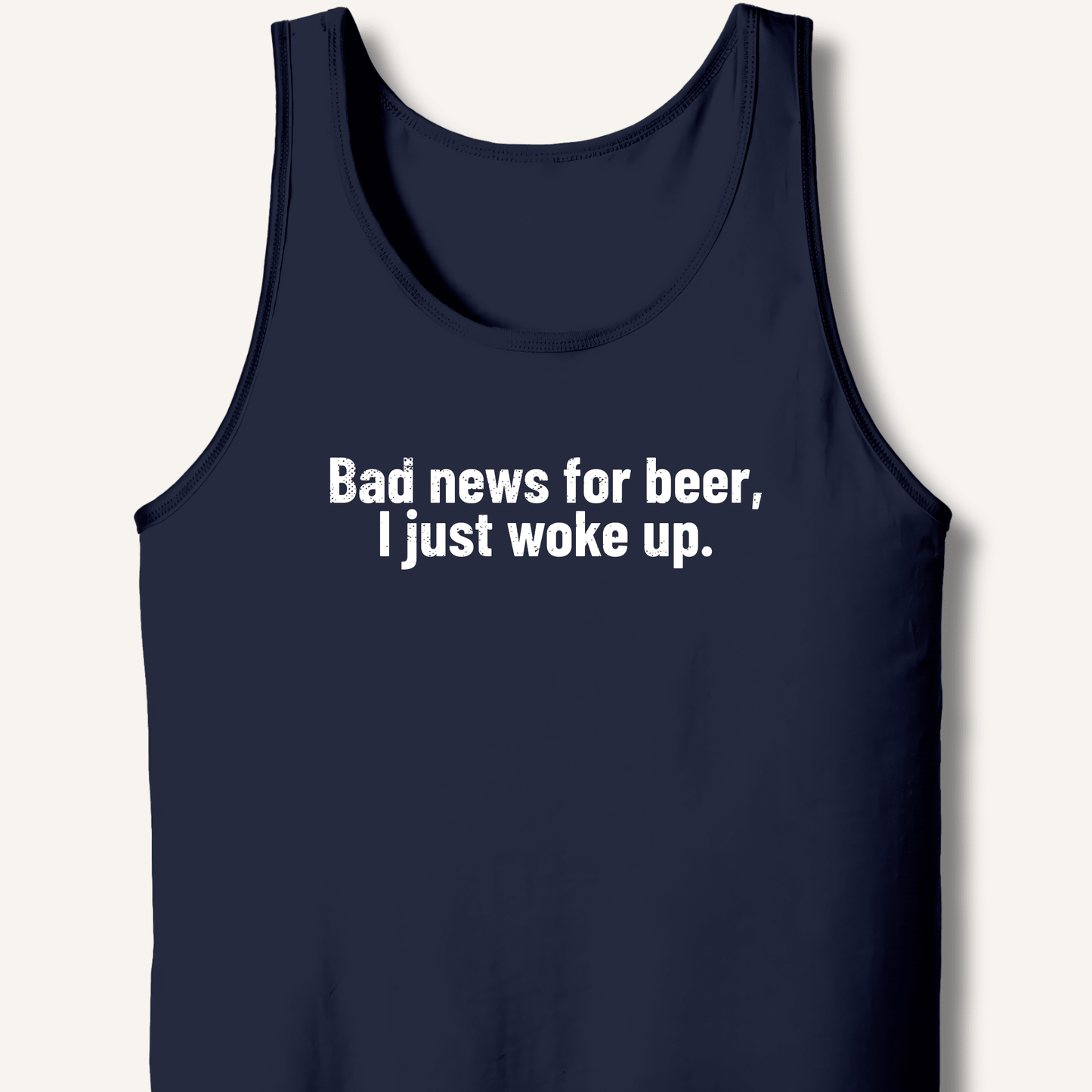 Bad news for beer Tank - Sip & Shirt