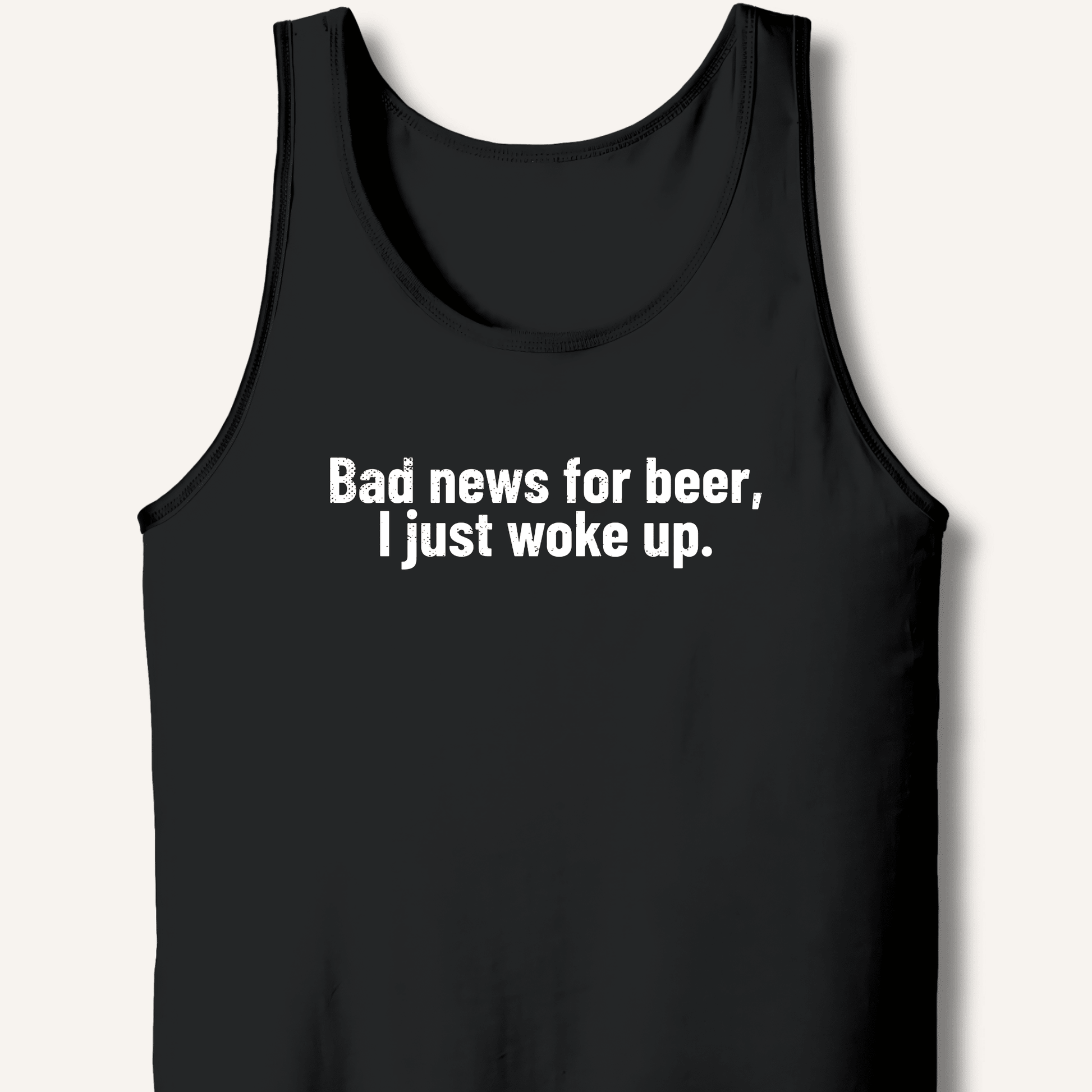 Bad news for beer Tank - Sip & Shirt