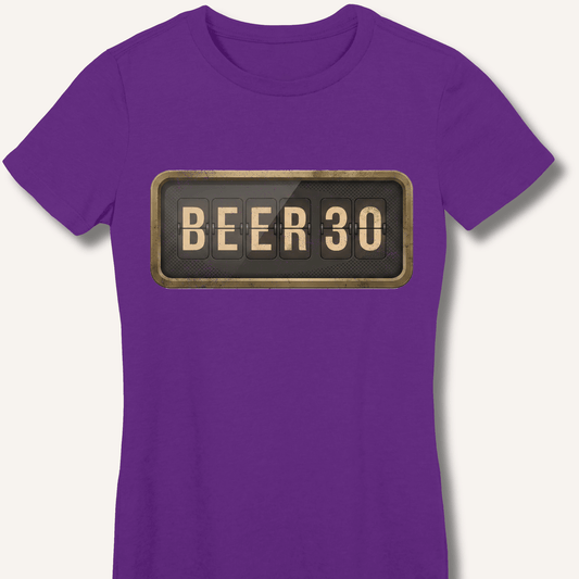 Beer 30 Fitted T-Shirt - Sip & Shirt