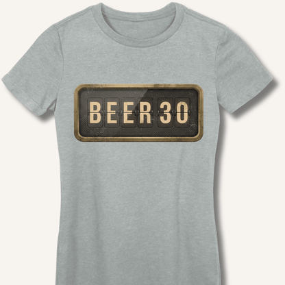 Beer 30 Fitted T-Shirt - Sip & Shirt