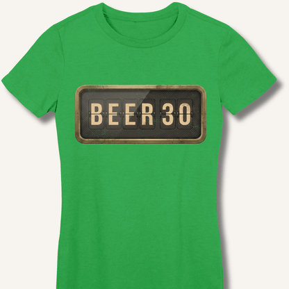 Beer 30 Fitted T-Shirt - Sip & Shirt