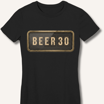 Beer 30 Fitted T-Shirt - Sip & Shirt