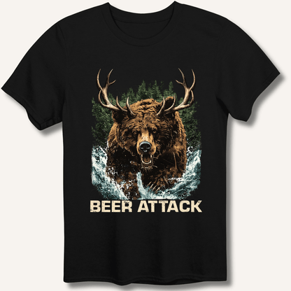 Beer Attack T-Shirt - Sip & Shirt