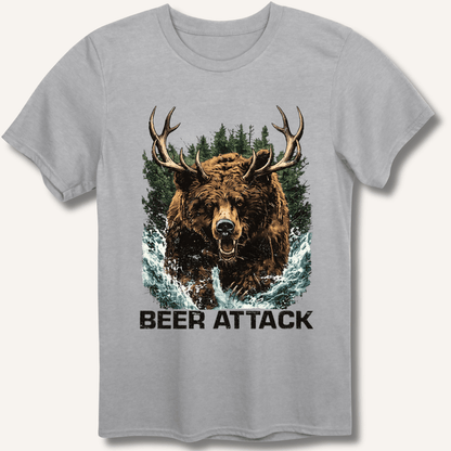 Beer Attack T-Shirt - Sip & Shirt