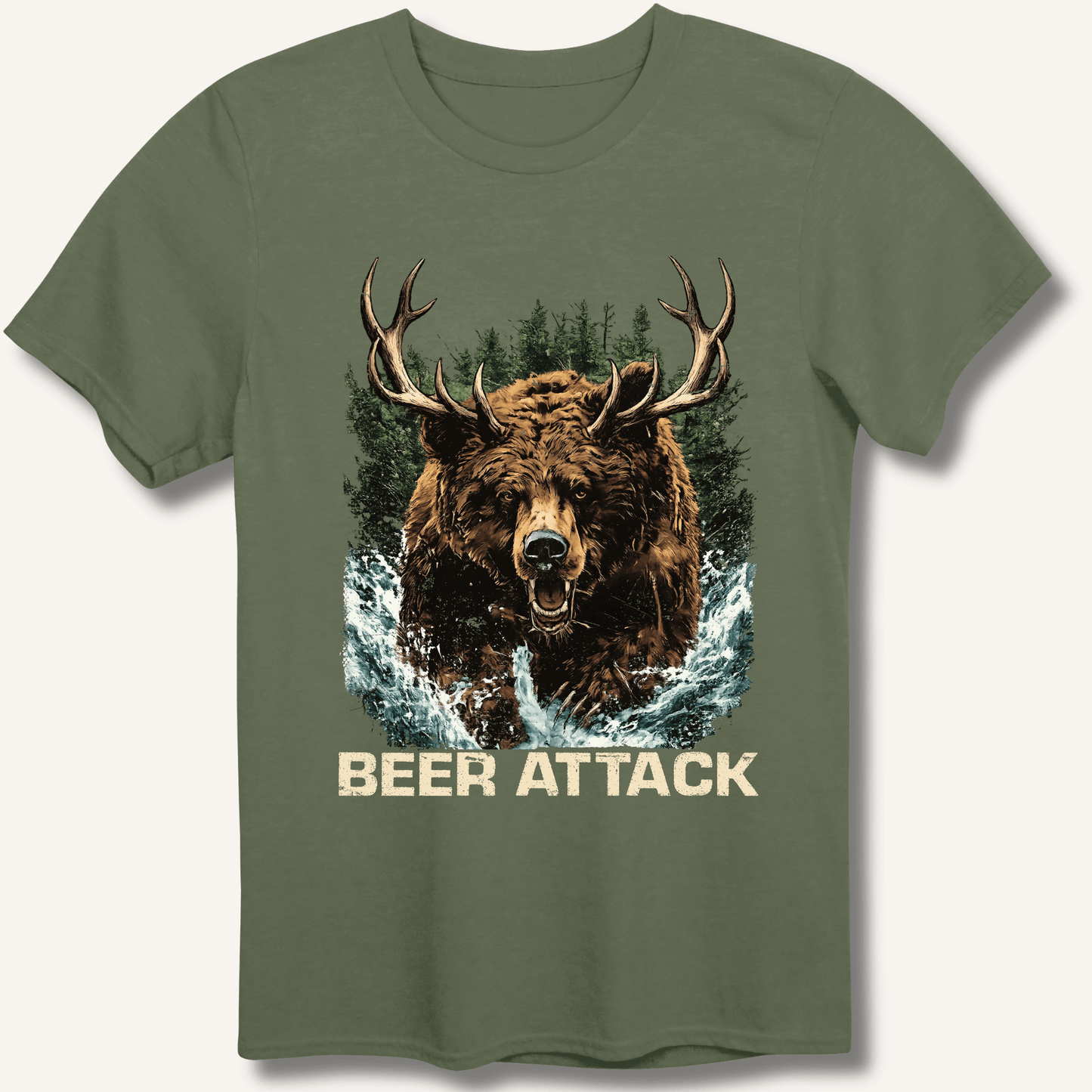Beer Attack T-Shirt - Sip & Shirt