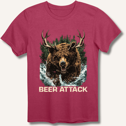 Beer Attack T-Shirt - Sip & Shirt