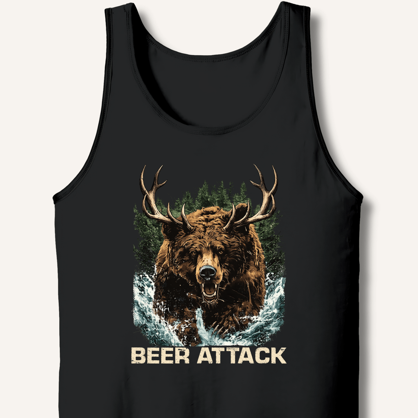 Beer Attack Tank - Sip & Shirt