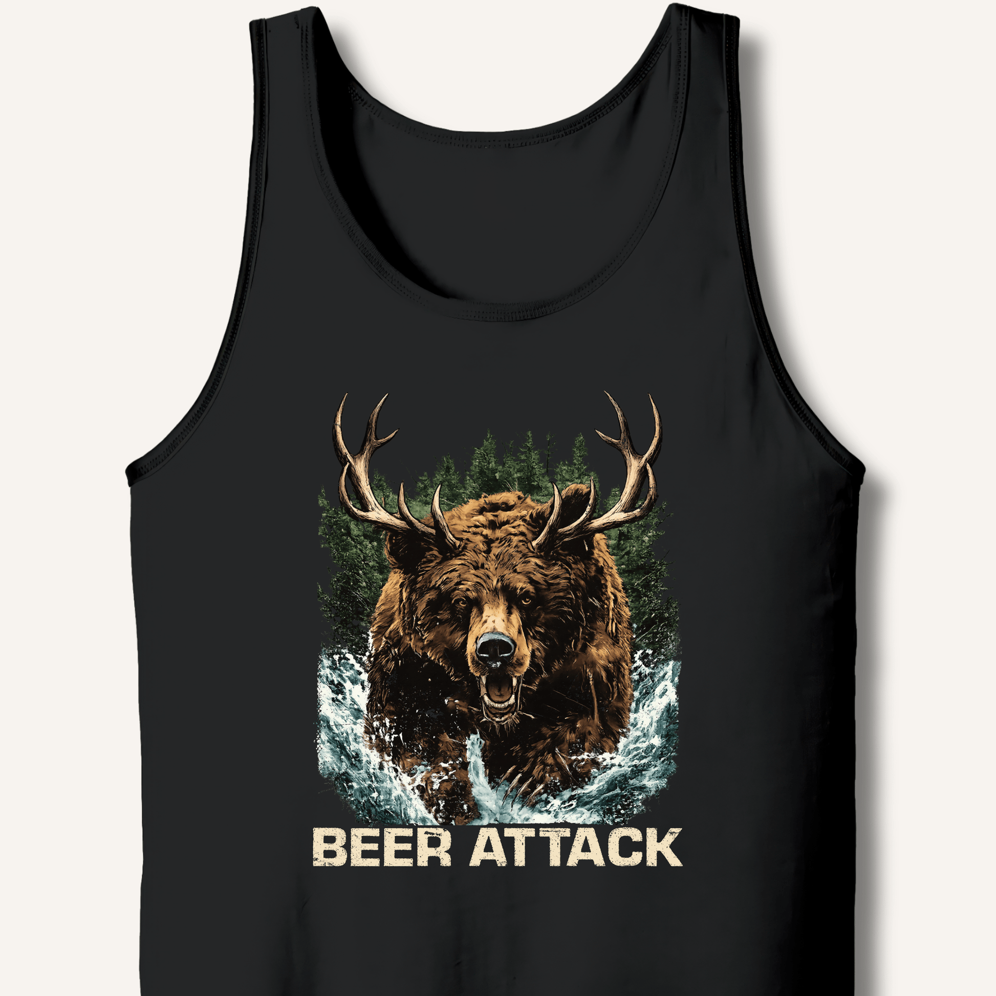 Beer Attack Tank - Sip & Shirt