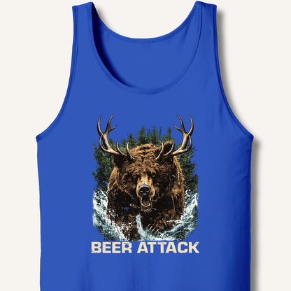 Beer Attack Tank - Sip & Shirt