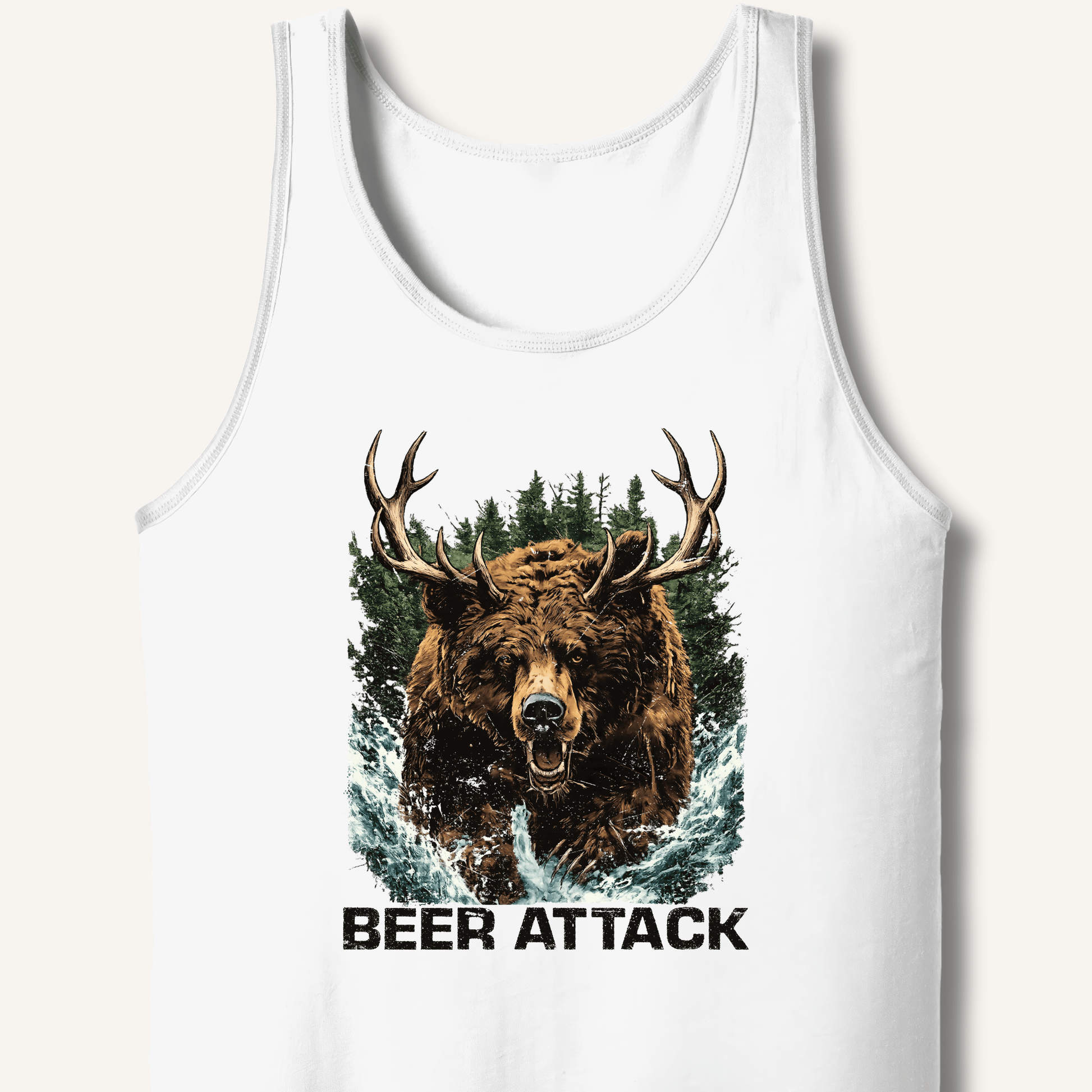 Beer Attack Tank - Sip & Shirt