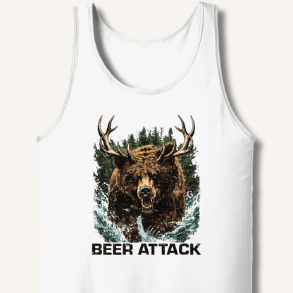 Beer Attack Tank - Sip & Shirt
