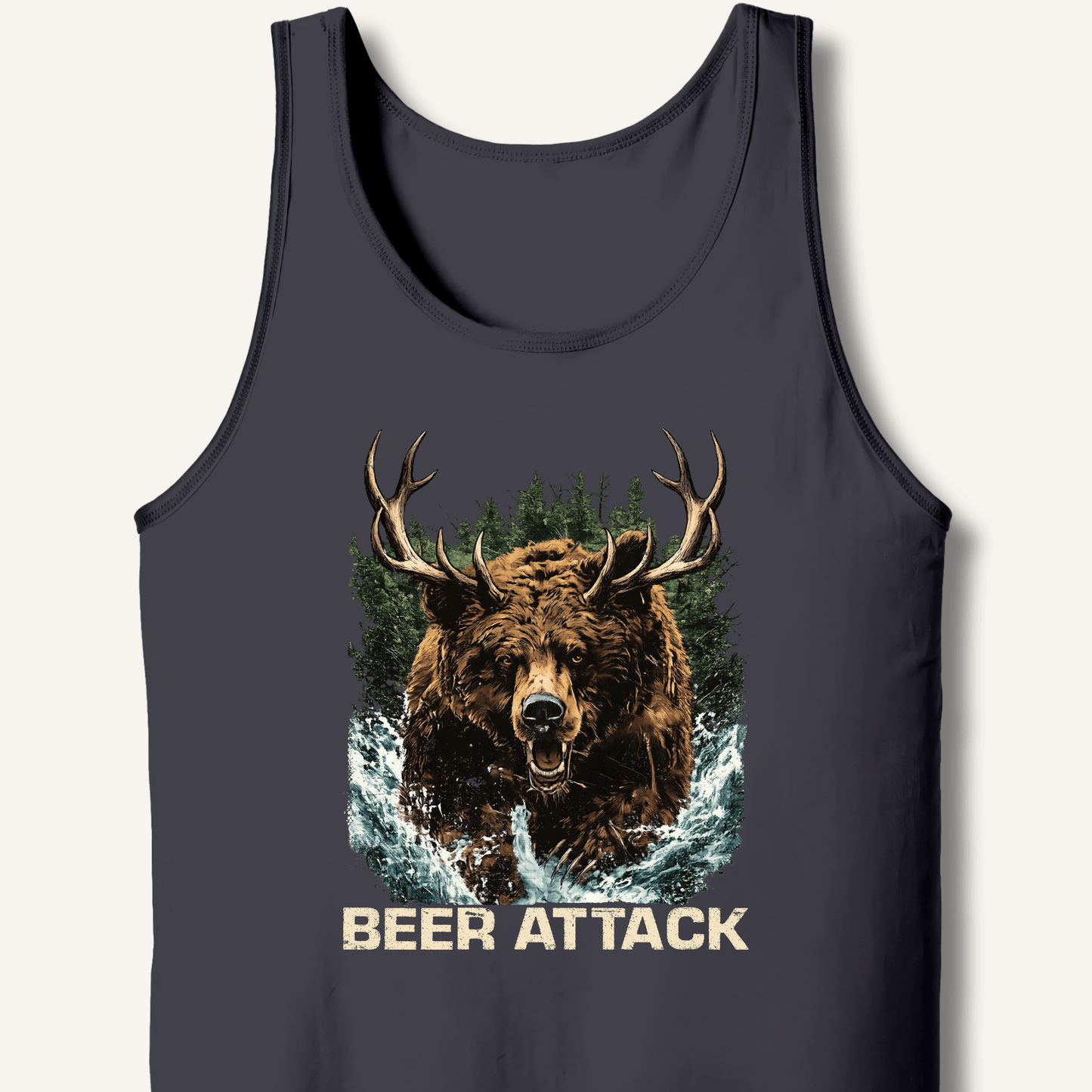Beer Attack Tank - Sip & Shirt