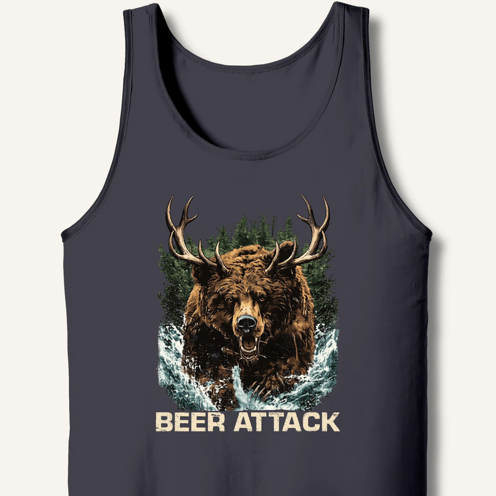 Beer Attack Tank - Sip & Shirt
