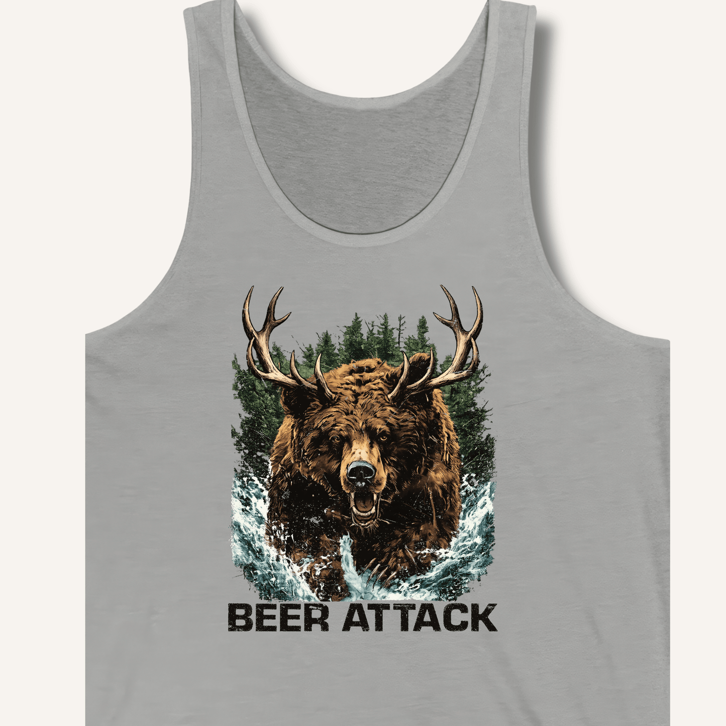 Beer Attack Tank - Sip & Shirt