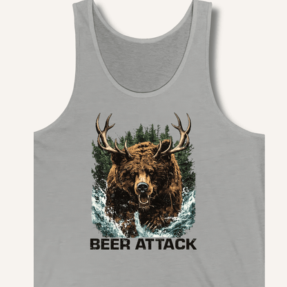 Beer Attack Tank - Sip & Shirt
