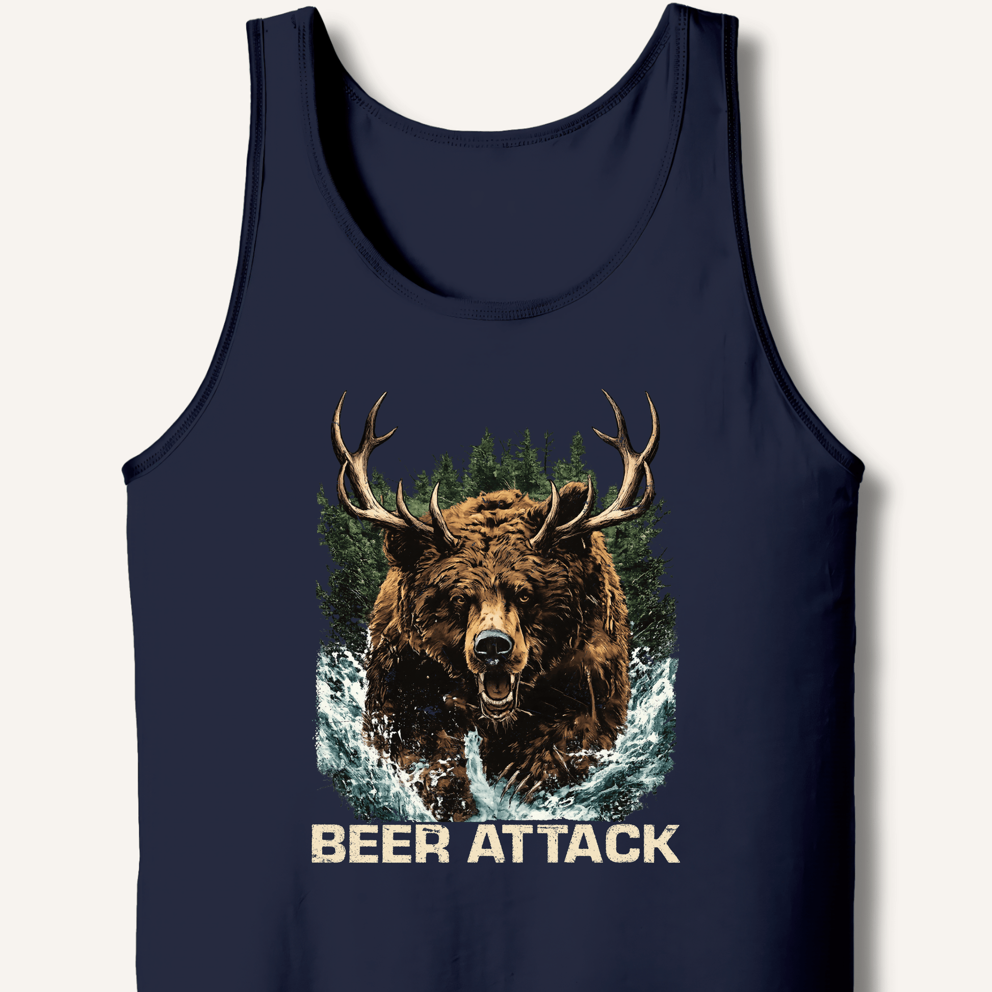 Beer Attack Tank - Sip & Shirt