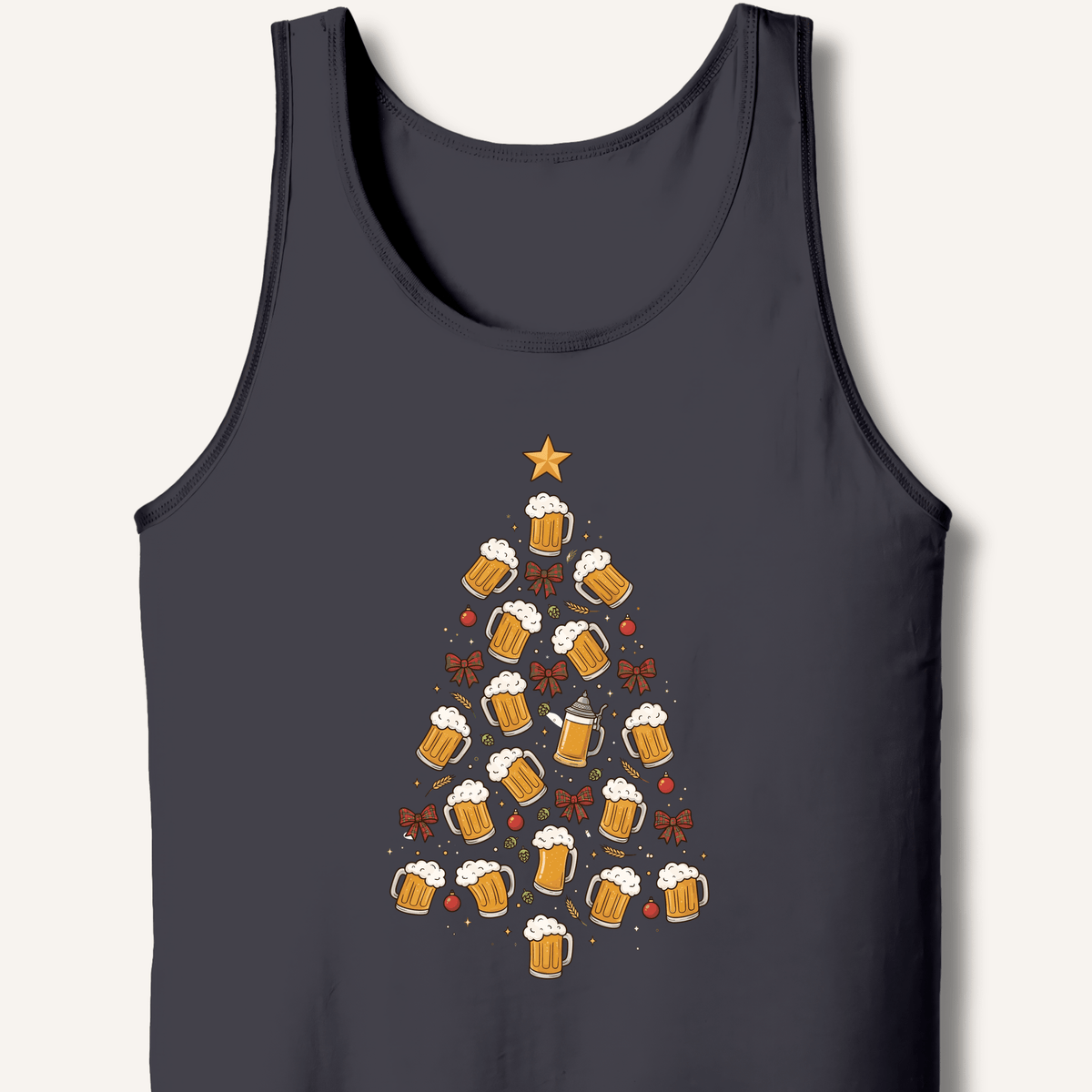 Beer Christmas Tree Tank - Sip & Shirt