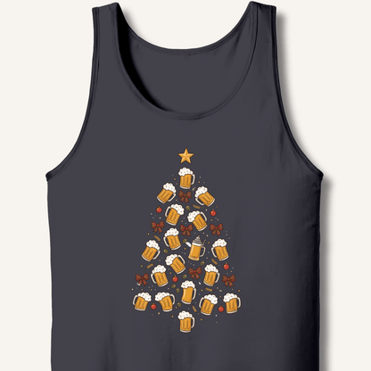 Beer Christmas Tree Tank - Sip & Shirt