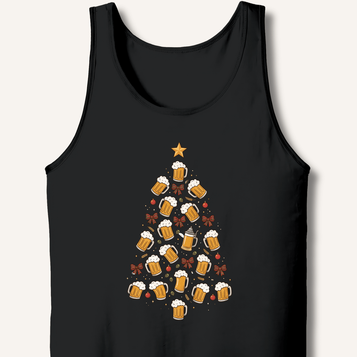 Beer Christmas Tree Tank - Sip & Shirt