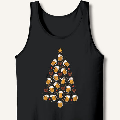 Beer Christmas Tree Tank - Sip & Shirt