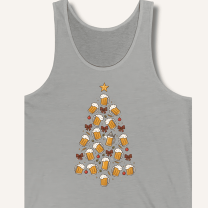 Beer Christmas Tree Tank - Sip & Shirt