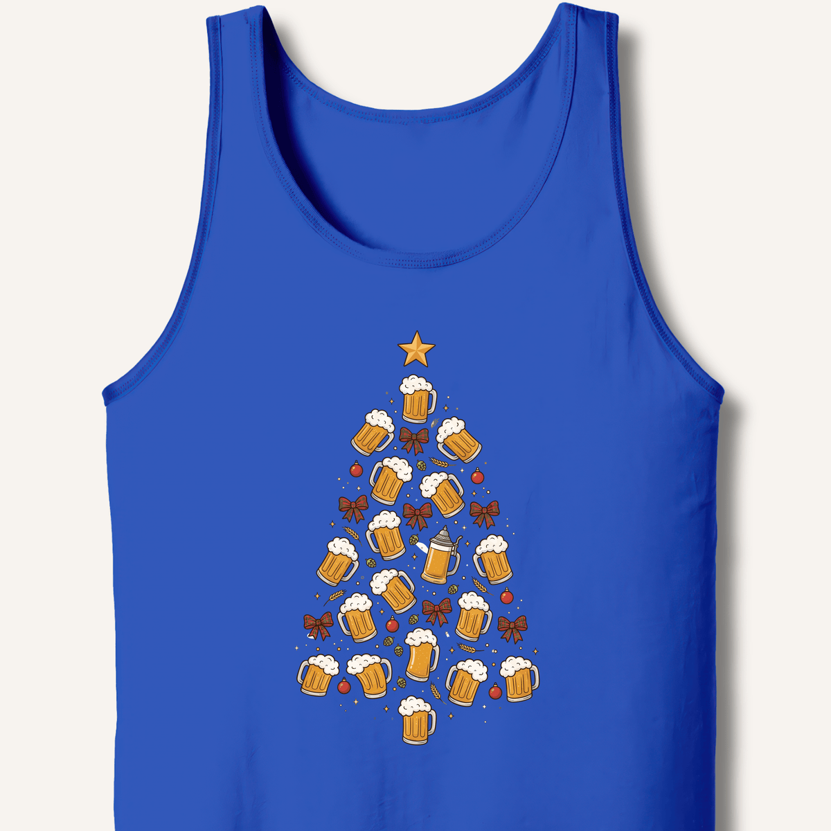 Beer Christmas Tree Tank - Sip & Shirt