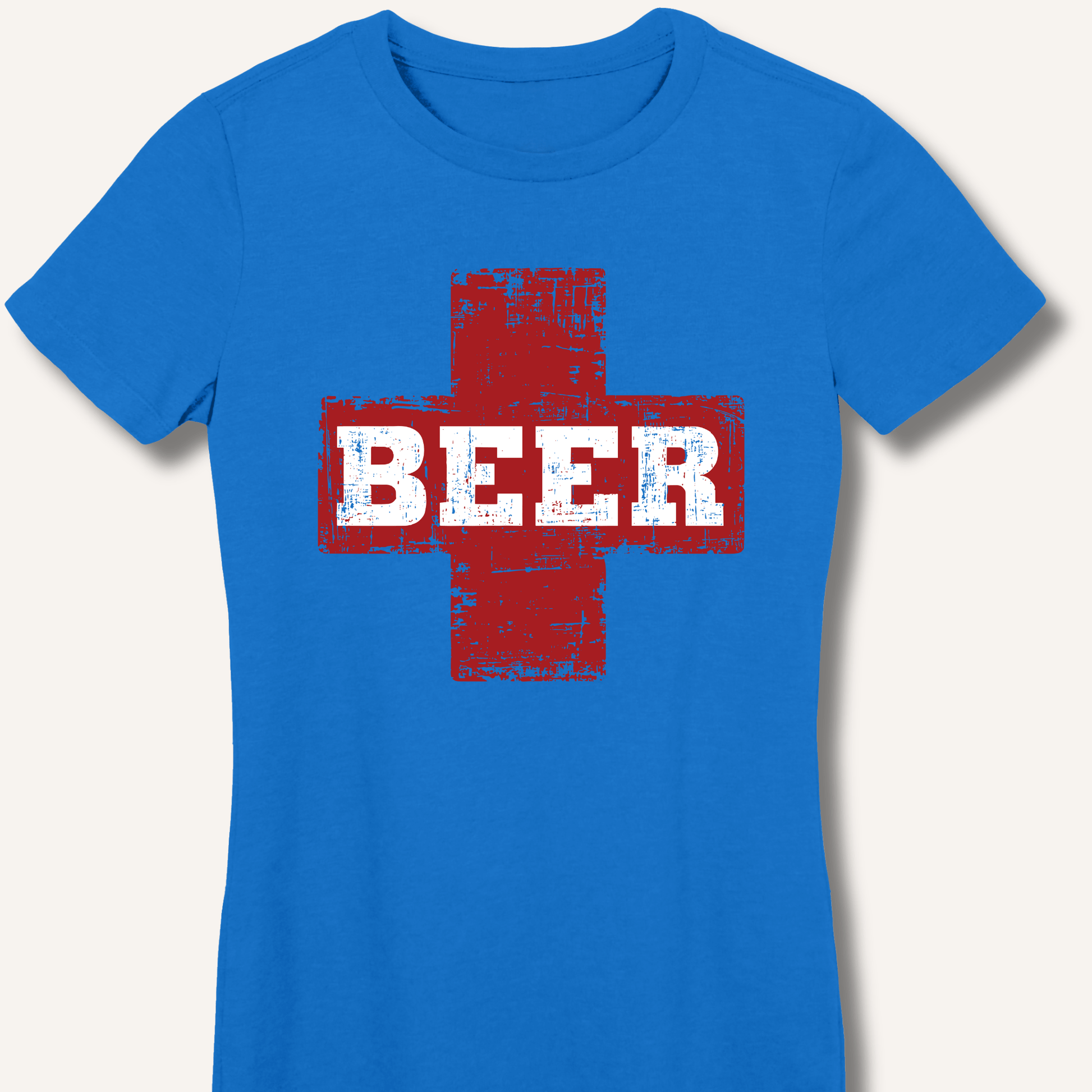 Beer First Aid Fitted T-Shirt - Sip & Shirt